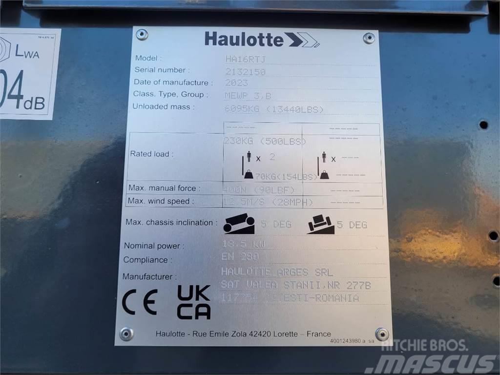Haulotte HA16RTJ Valid Inspection, *Guarantee! Diesel, 4x4 Kuukulkijat