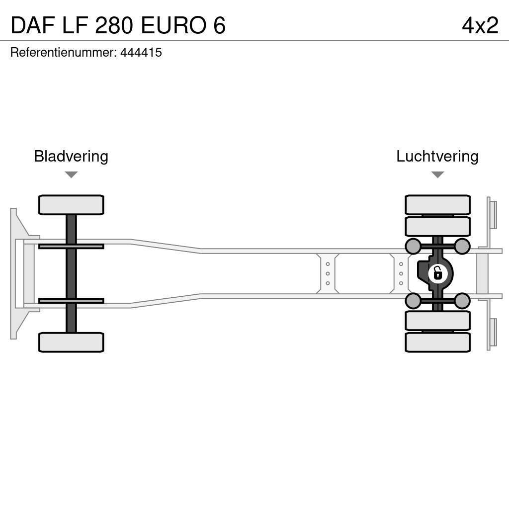 DAF LF 280 EURO 6 Pressukapelli kuorma-autot