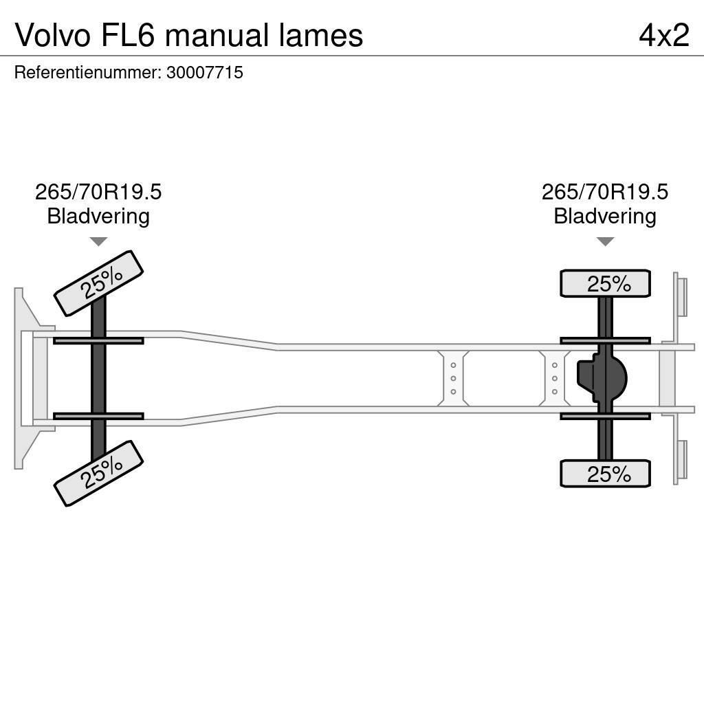 Volvo FL6 manual lames Kuorma-autoalustat