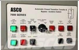 Asco ATS 3000 Amp Series 7000 Dieselgeneraattorit