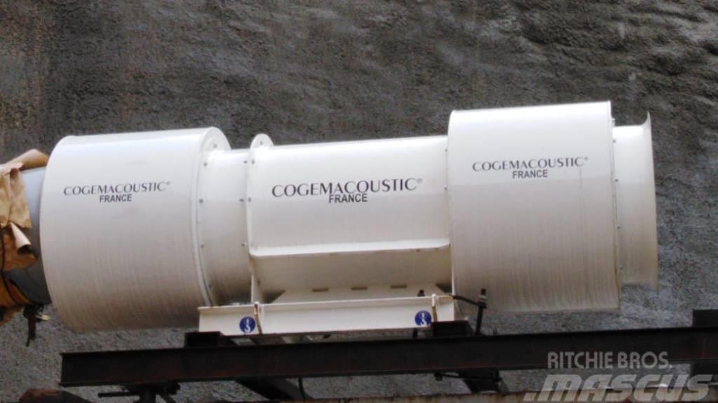  COGEMACOUSTIC T2-63.15 tunnel ventilator Muut maanalaiset louhintalaitteet