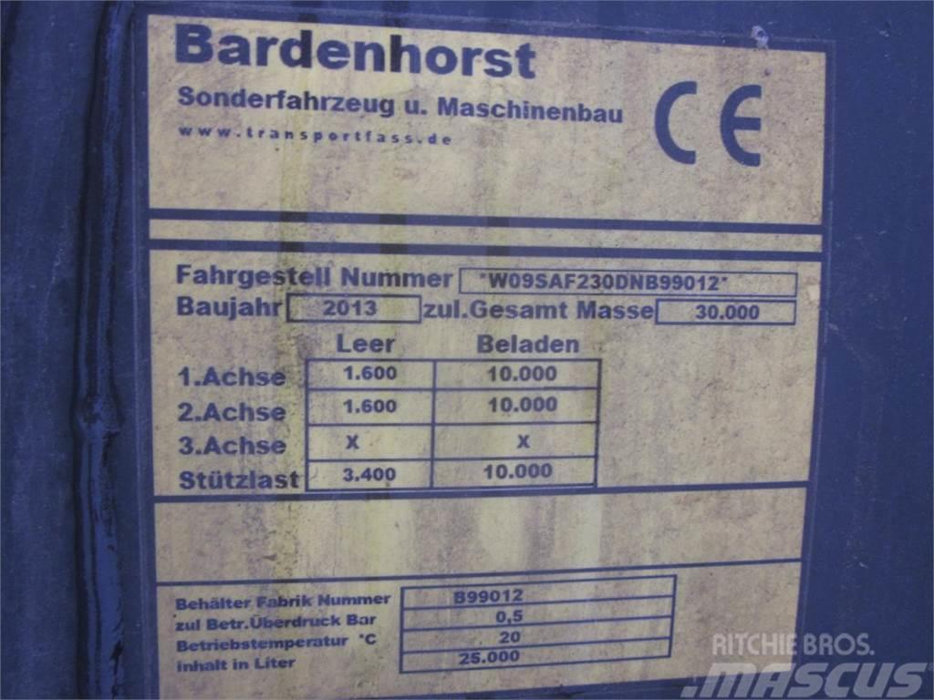  Bardenhorst 25000, 25 cbm, Tanksattelauflieger, Zu Lietteen levittimet