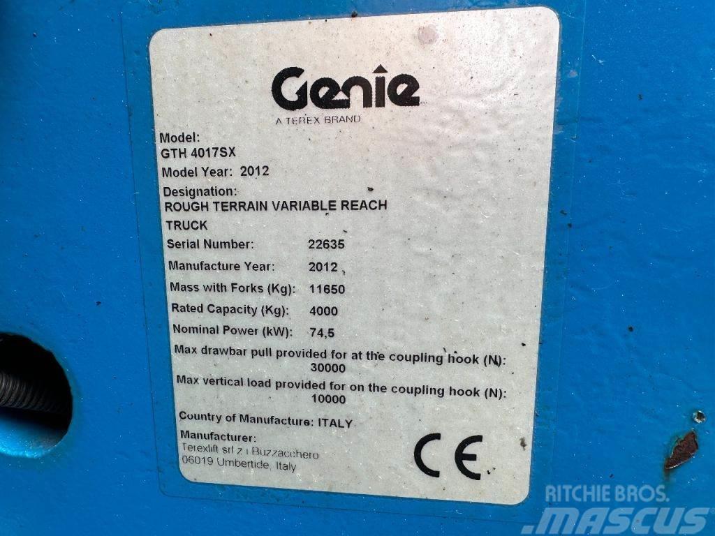 Genie GTH4017SX CE Kurottajat