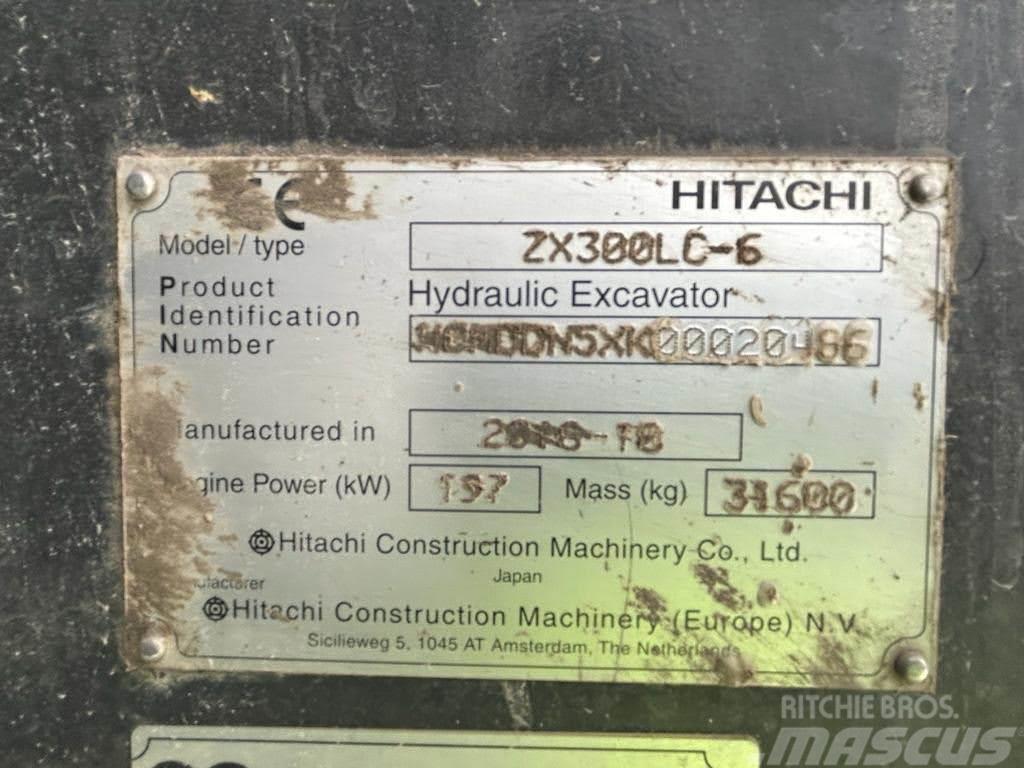 Hitachi ZX 300 LC-6 Telakaivukoneet