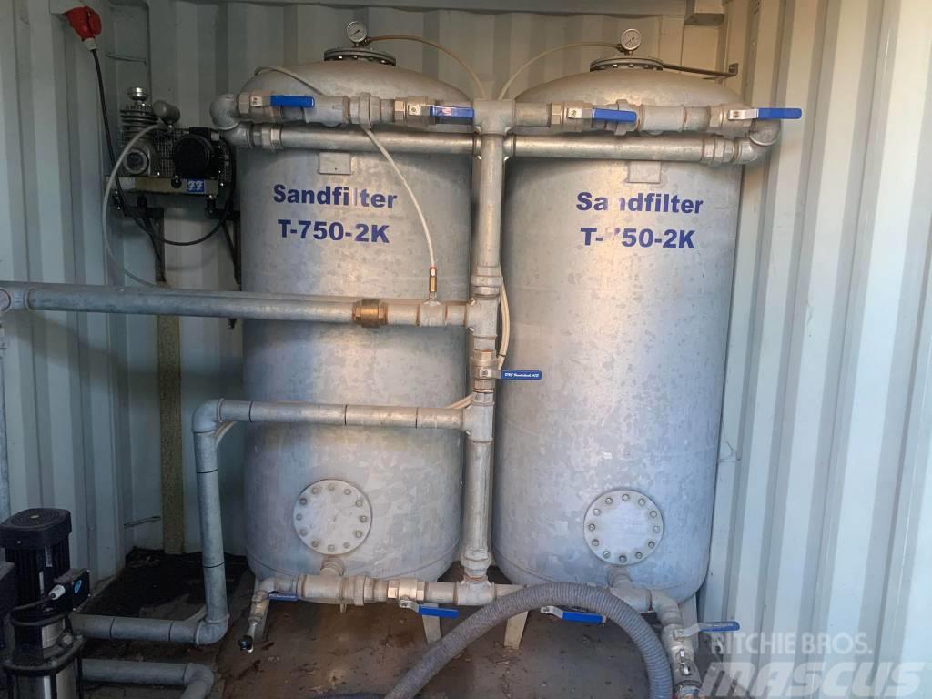  Mobil water treatment plant container 5 foot Mobil Puhdistusasemat