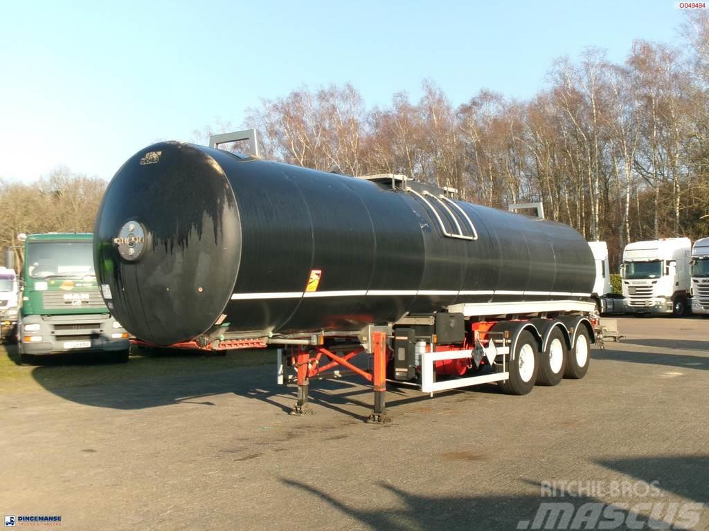 Magyar Bitumen tank inox 31 m3 / 1 comp + ADR Säiliöpuoliperävaunut