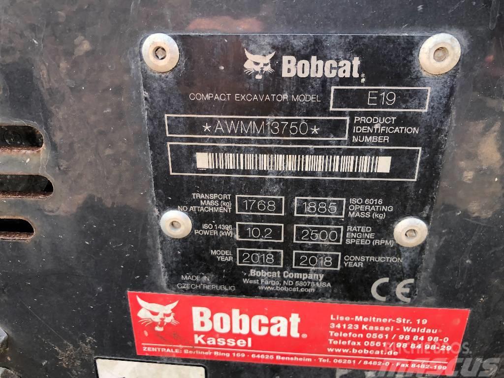 Bobcat E 19 Minikaivukoneet < 7t