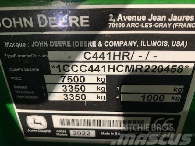 John Deere C441 R Pyöröpaalaimet