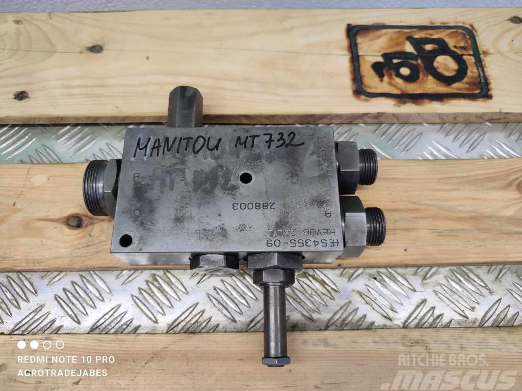 Manitou MT732 hydraulic lock Hydrauliikka