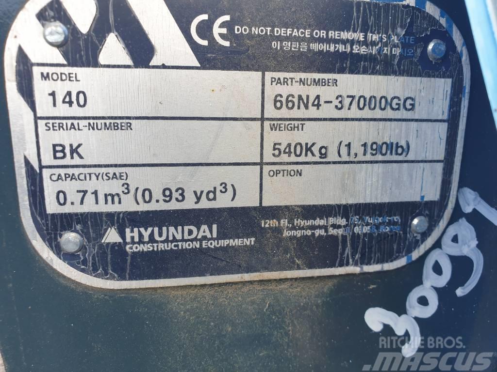 Hyundai Excavator digging bucket 140 66N4-37000GG Kauhat