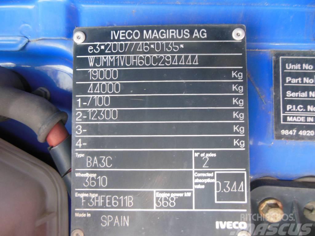 Iveco Stralis AS 440 S50 TP LowDeck, 500 PS Vetopöytäautot