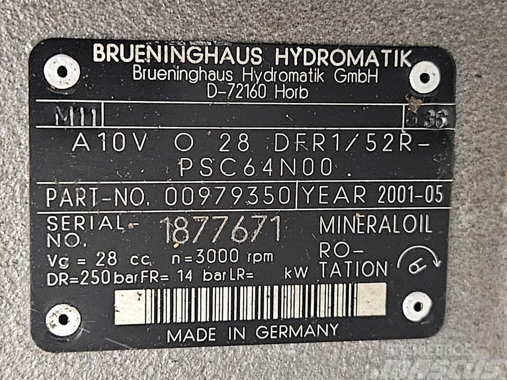 Brueninghaus Hydromatik A10VO28DFR1/52R-Load sensing pump Hydrauliikka