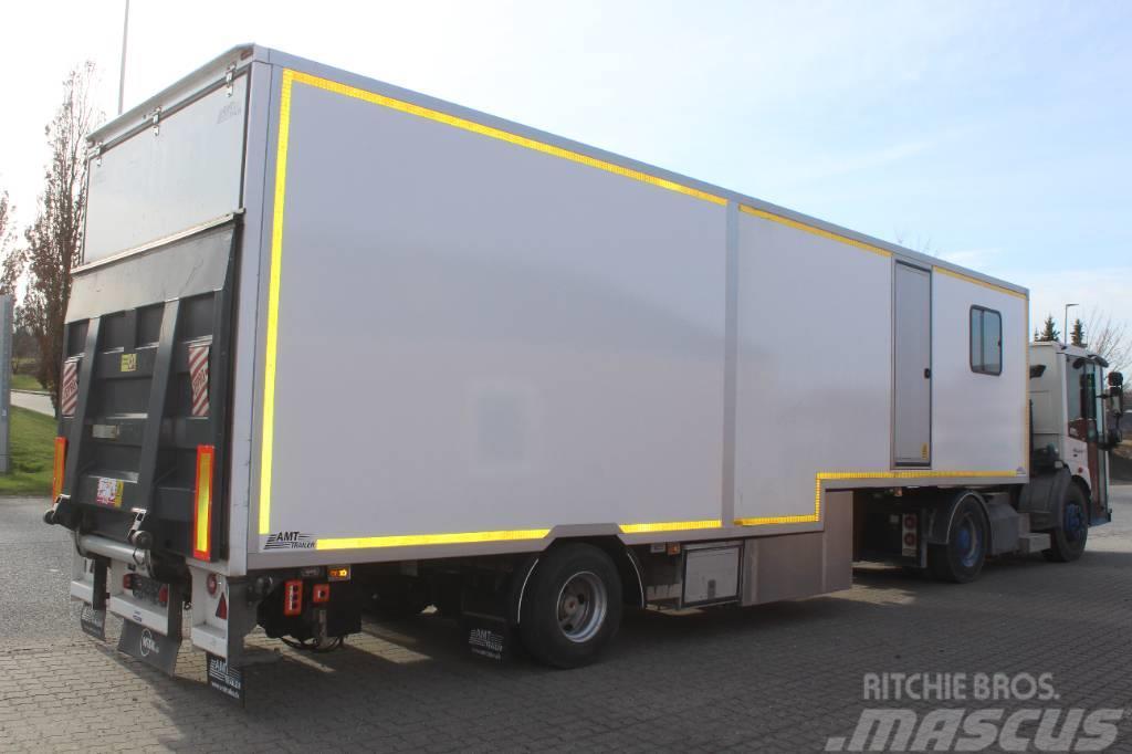 AMT CI100 - Nedbygget isoleret City BOX trailer M/lift Umpikori puoliperävaunut