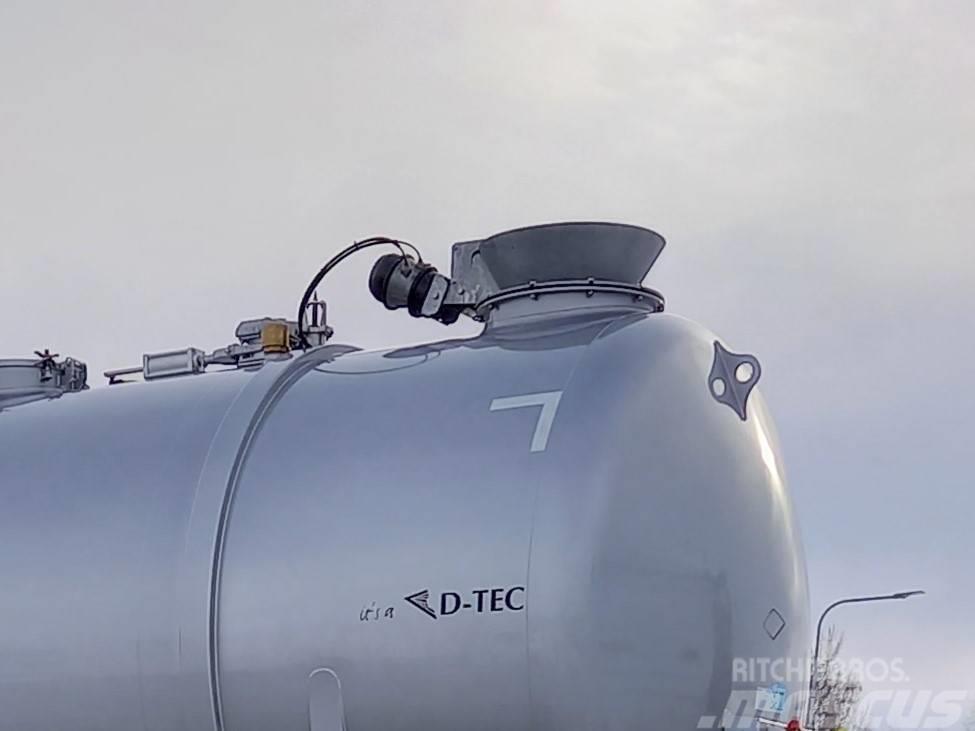 D-tec tanker manhole / filling funnel Säiliöperävaunut