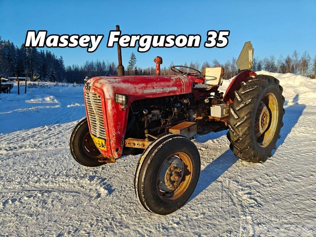 Massey Ferguson 35 - rekisterissä - VIDEO Traktorit