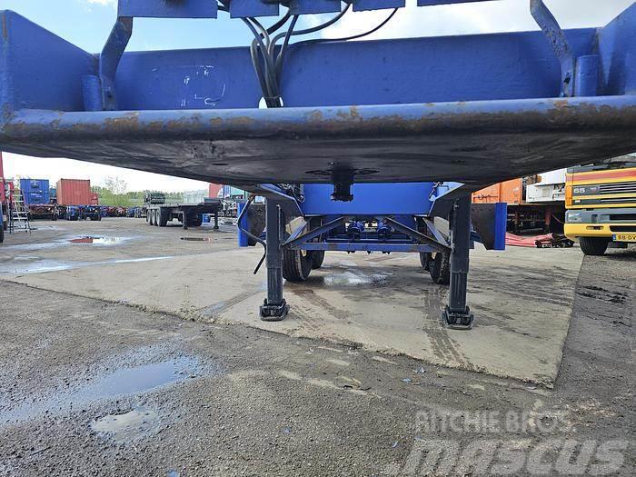  MKF Metallbau 20 FT Container chassis | steel susp Konttipuoliperävaunut