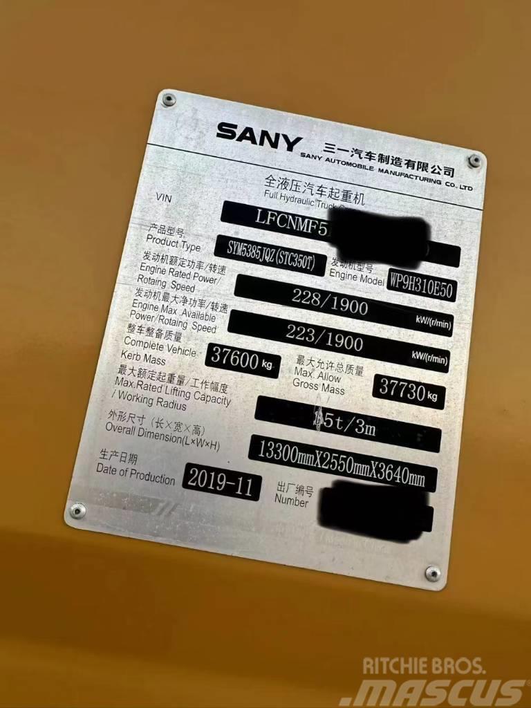 Sany STC350T Mobiilinosturit