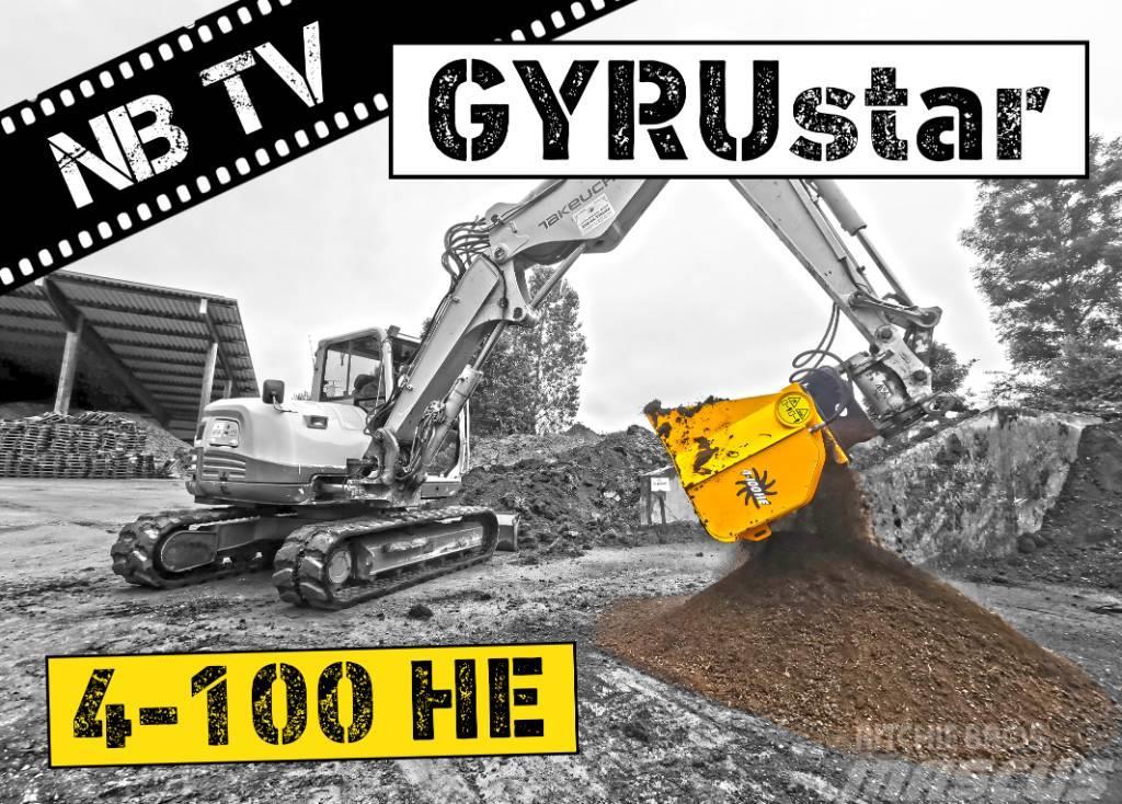 Gyru-Star 4-100HE | Siebschaufel Bagger ab 7 t Seulakauhat