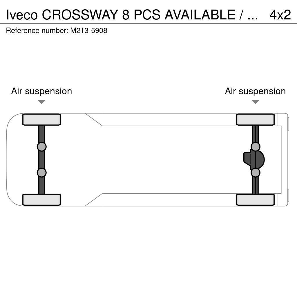 Iveco CROSSWAY 8 PCS AVAILABLE / EURO EEV / 44 SEATS + 3 Linjaliikennebussit