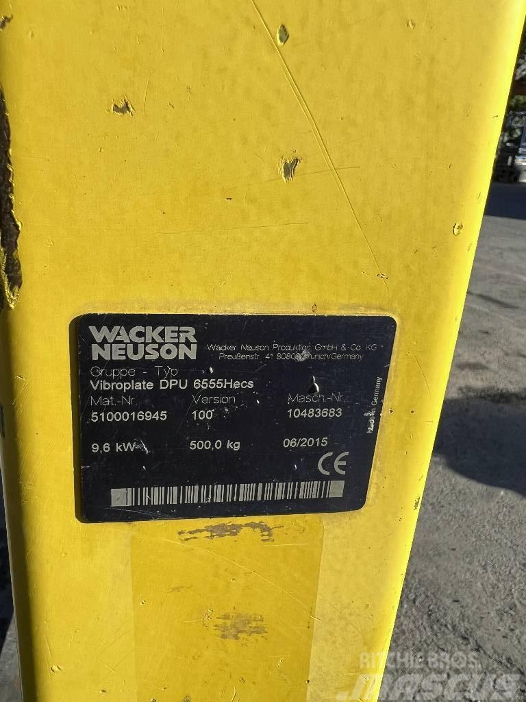 Wacker Neuson Vibroplate DPU 6555 Hecs*500 kg*E Start Tärylevyt