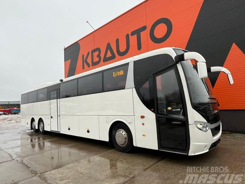 Scania K 340 6x2*4 55 SEATS / AC / AUXILIARY HEATER / WC Turistibussit