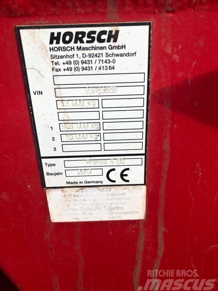 Horsch Pronto 6 DC Kylvölannoittimet