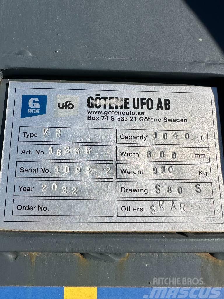 UFO KB-S80 Telakaivukoneet