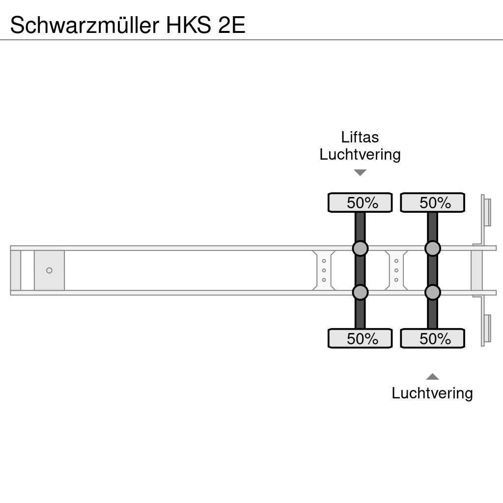 Schwarzmüller HKS 2E Kippipuoliperävaunut