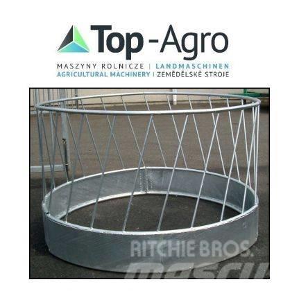 Top-Agro (RRF24) Round feeder, galvanized for 24 sheep, NEW Karjan ruokintalaitteet