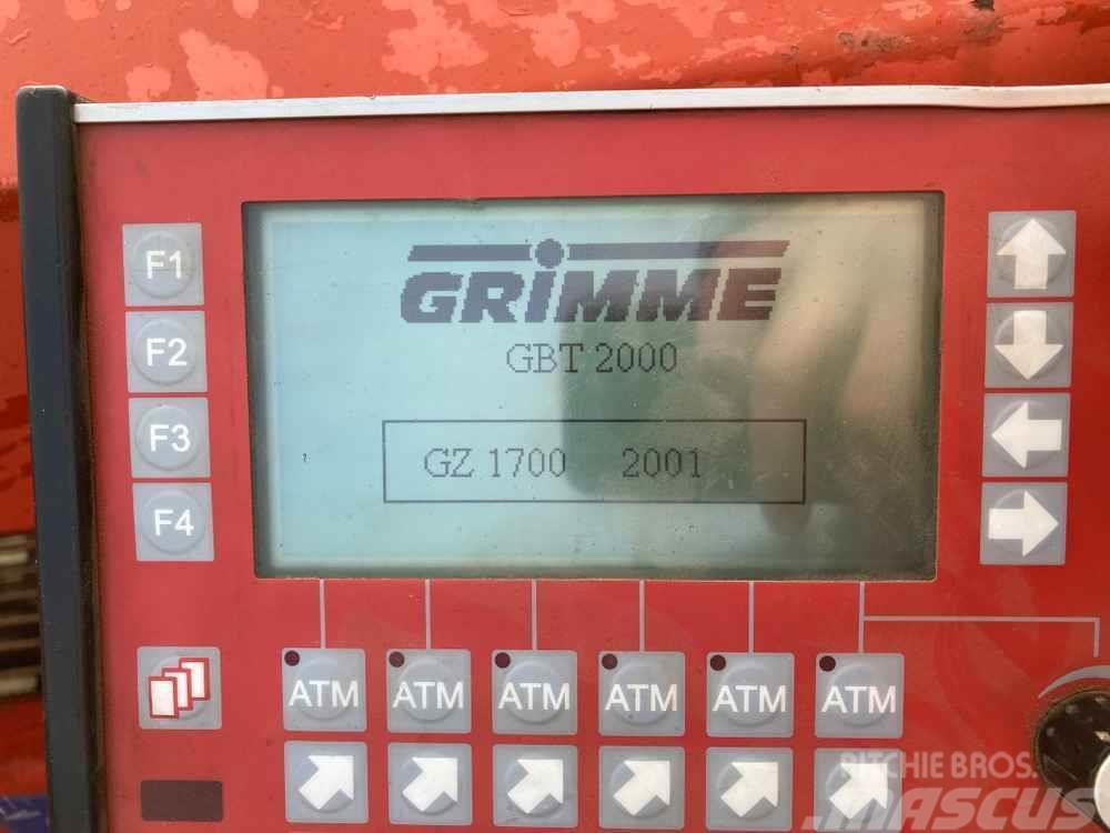 Grimme GZ 1700 DL Windrower Perunannostokoneet