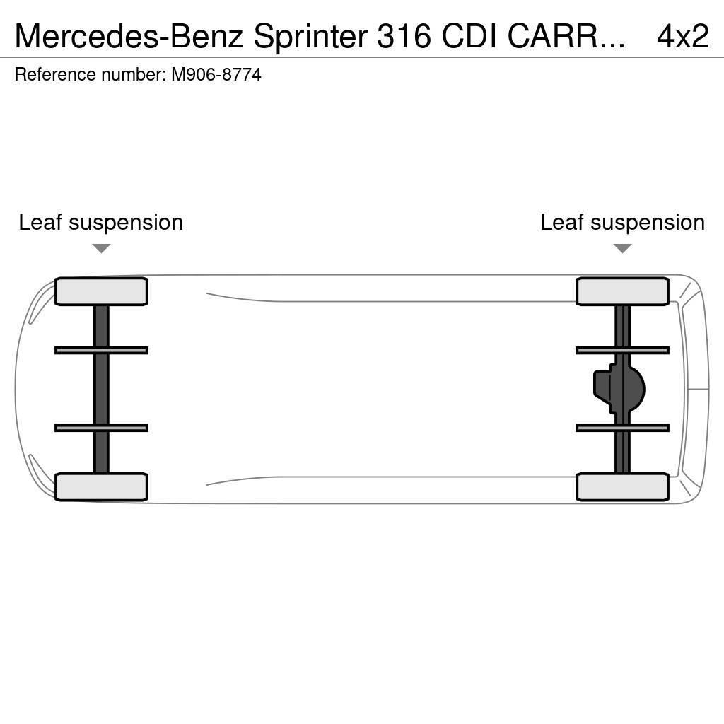 Mercedes-Benz Sprinter 316 CDI CARRIER / BOX L=4389 mm Kylmä-/Lämpökorit