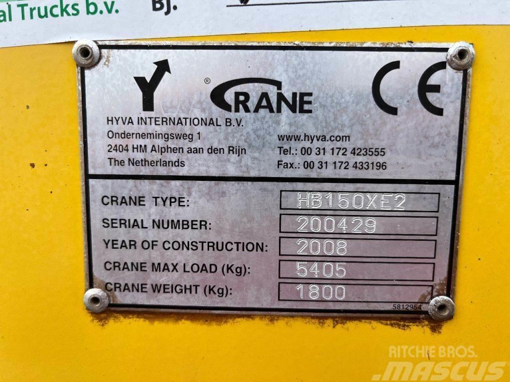 Hyva HB150 XE2 Crane / Kraan / Autolaadkraan / Ladekran Mobiilinosturit