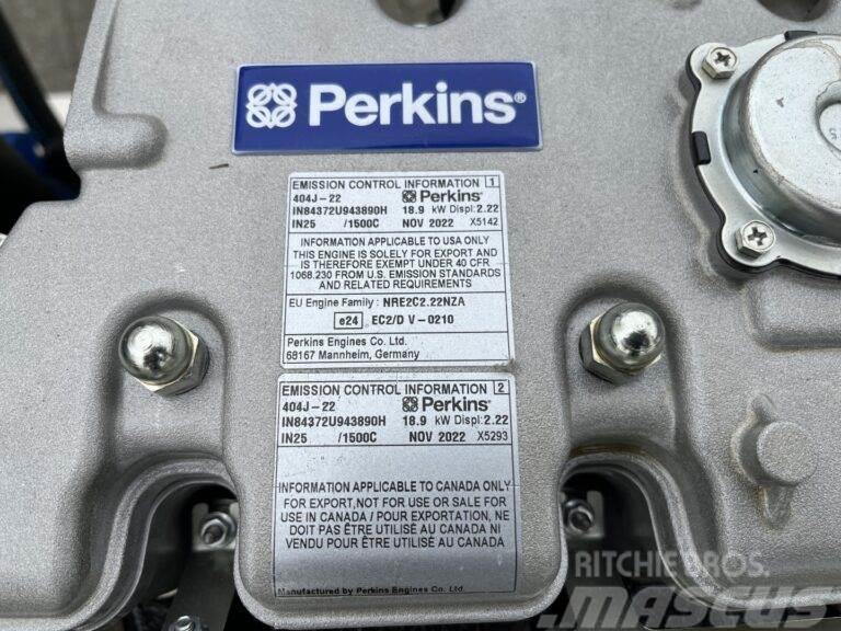 Perkins 404J-22G - Unused - 20 kW Dieselgeneraattorit