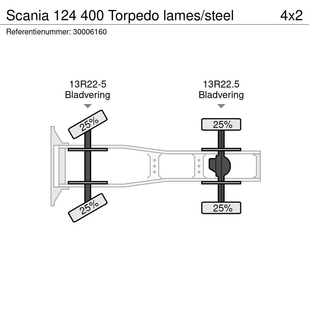 Scania 124 400 Torpedo lames/steel Vetopöytäautot
