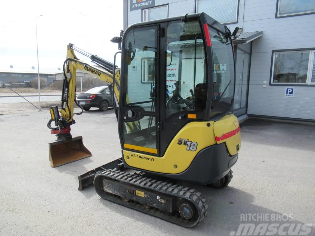 Yanmar SV 18 Minikaivukoneet < 7t