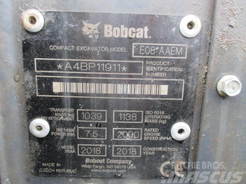 Bobcat E 08 Minikaivukoneet < 7t