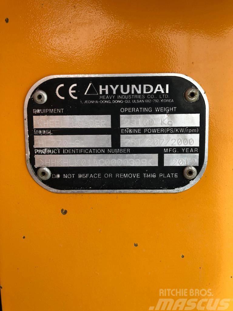 Hyundai HL 770-9 Pyöräkuormaajat