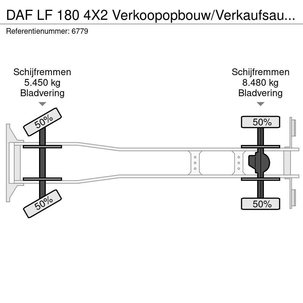 DAF LF 180 4X2 Verkoopopbouw/Verkaufsaufbau +Koeling H Muut kuorma-autot