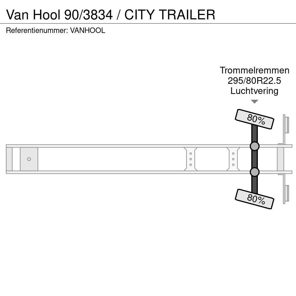 Van Hool 90/3834 / CITY TRAILER Umpikori puoliperävaunut