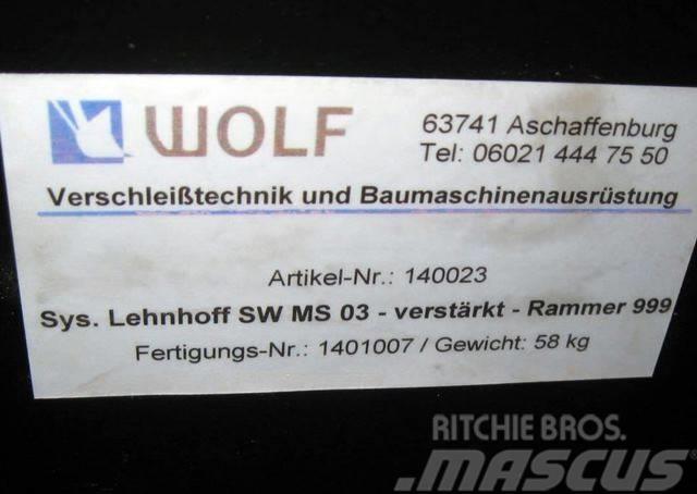 Wolf Schraubadapter MS03 zu Rammer 999 Pikakytkimet