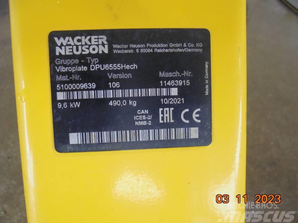 Wacker Neuson DPU 6555 HecH Tärylevyt