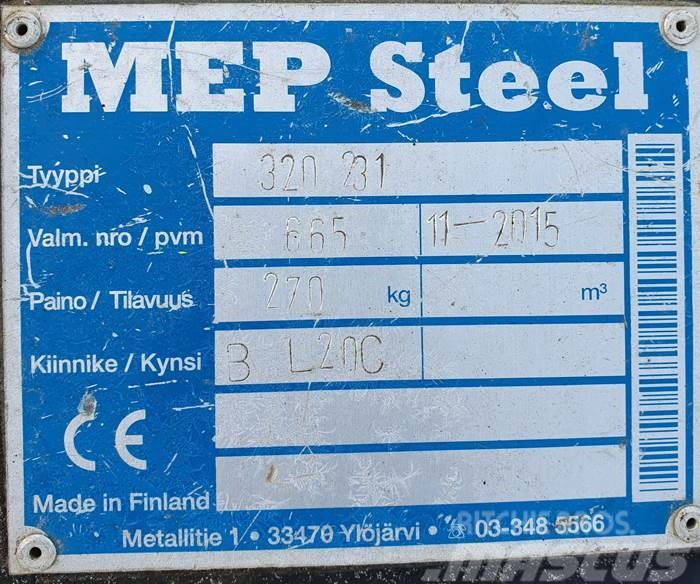  MEP Steel BRETEC L20C ISKUVASARAN KIINNIKELEVY NTP Pikakytkimet