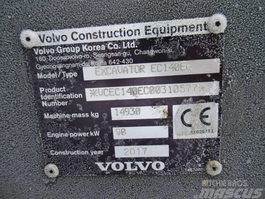 Volvo EC 140 E L Telakaivukoneet
