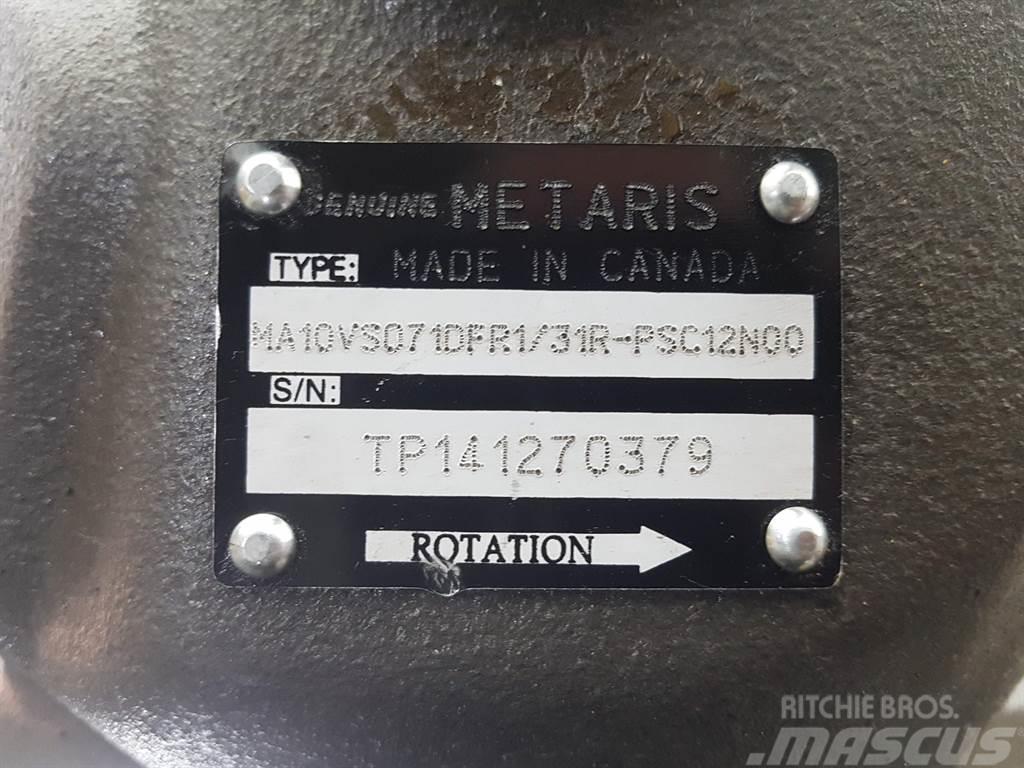  Metaris MA10VSO71DFR1/31R-PSC12N-Load sensing pump Hydrauliikka