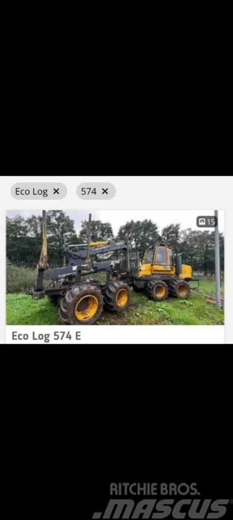 Eco Log 574 e Kuormatraktorit