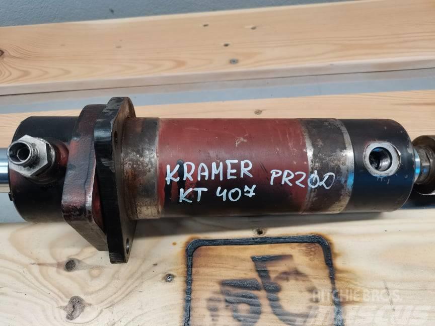 Kramer KT 407 Carraro piston turning Hydrauliikka