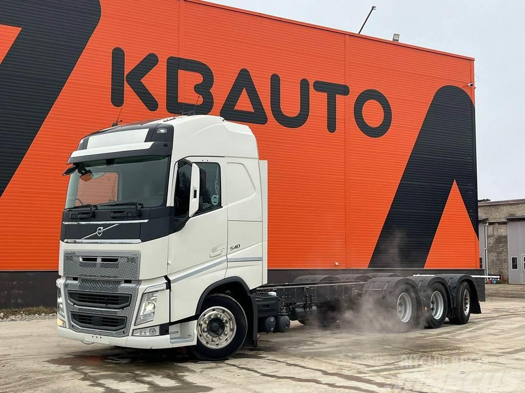Volvo FH 540 8x4*4 9 TON FRONT AXLE / CHASSIS L=9487 mm Kuorma-autoalustat