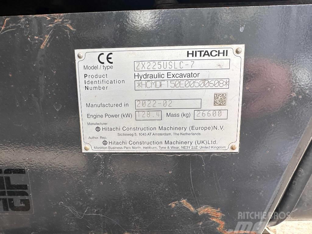 Hitachi ZX 225 uslc-7 Telakaivukoneet
