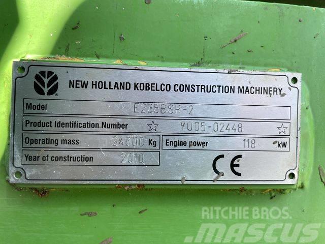New Holland Kobelco E 235SR-2ES *SWE Wimmer 3xLöffel*24600kg Telakaivukoneet