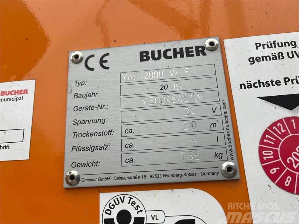 Bucher Gmeiner Streuer Streuautomat Yeti 2000 W E Muut ympäristökoneet